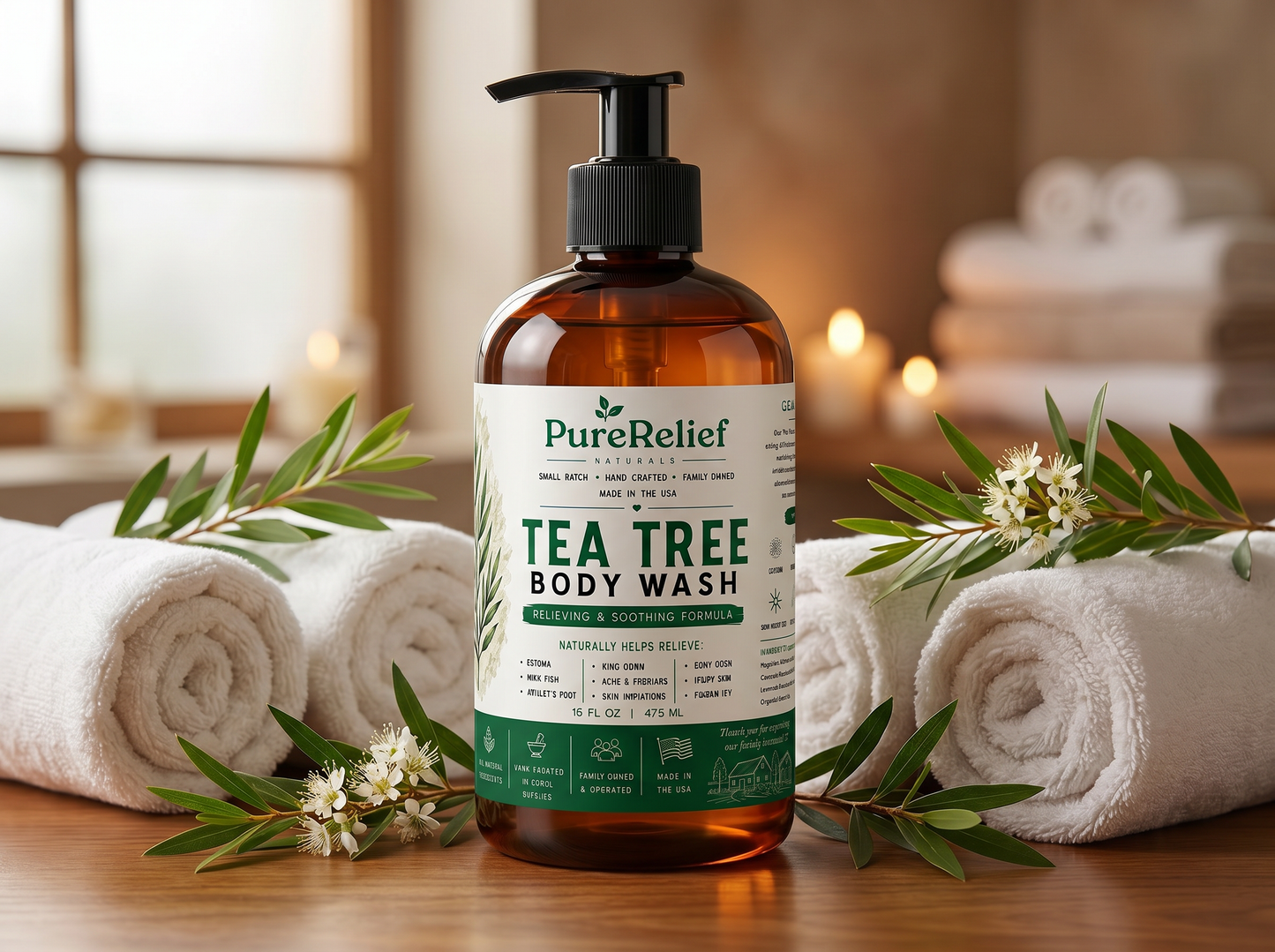 Relief-Focused Body Wash